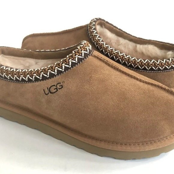 UGG MEN TASMAN CHESTNUT SHEARLING LINED SUEDE SHOES main image 4